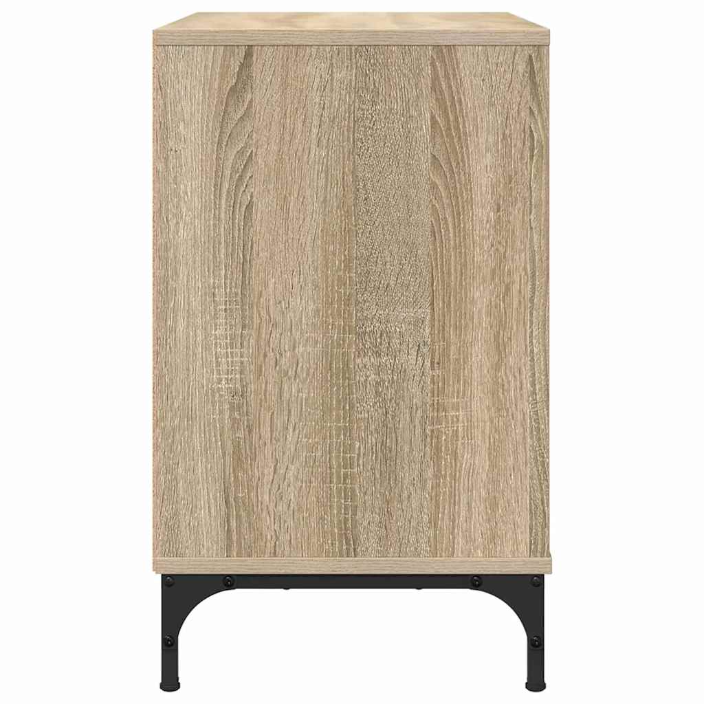 Noćni ormarić sonoma hrast 63.5 x 36 x 61 cm Konstruirano drvo