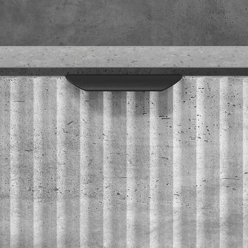 Noćni ormar 2 pcs Beton siva 49 x 36 x 61 cm Konstruirano drvo
