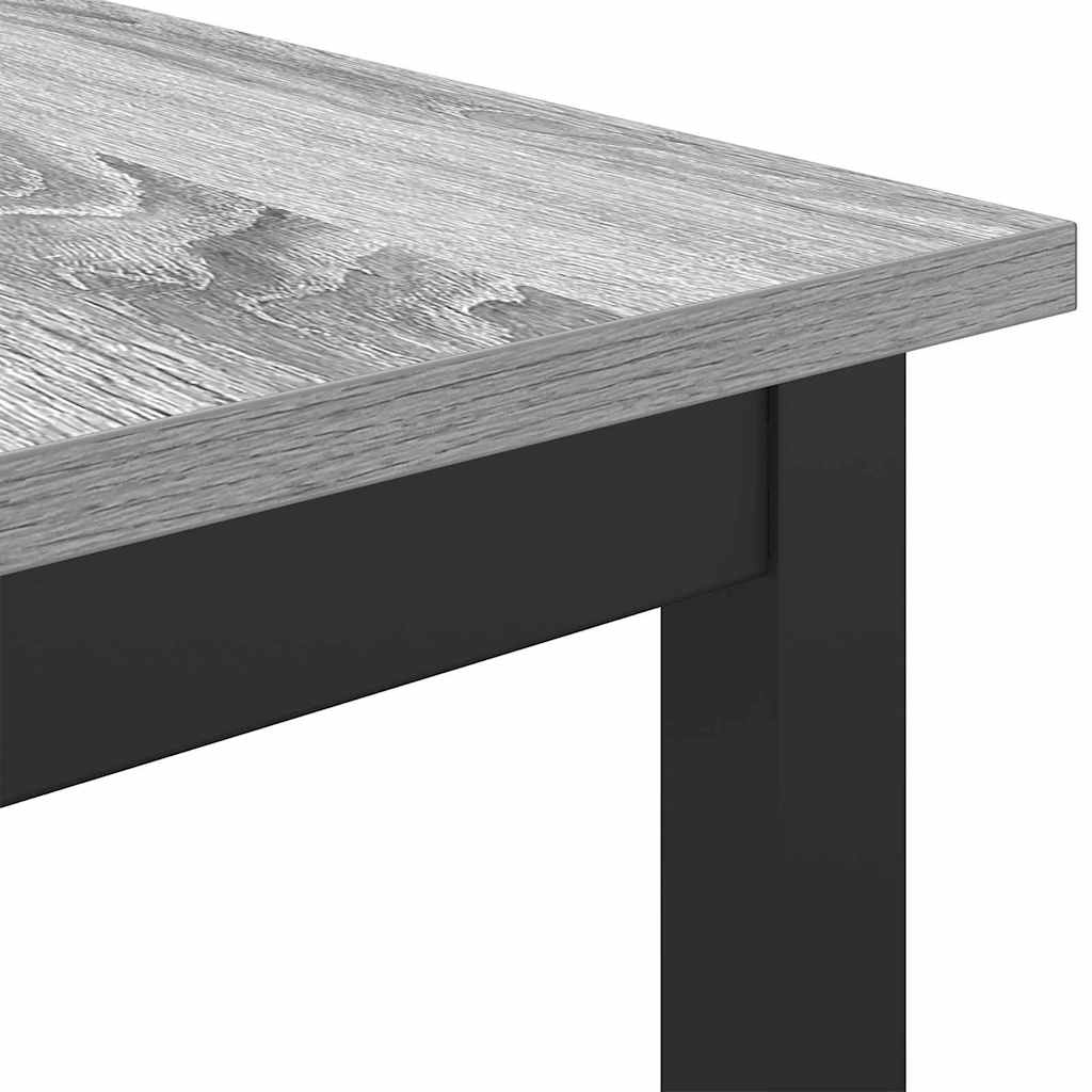 stol Siva Sonoma 100 x 50 x 90,5 cm Inženjerska drva i čelik