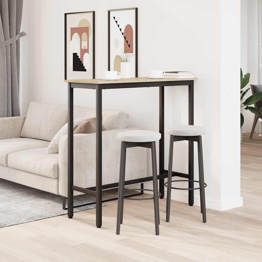 stol Sonoma hrast 100 x 40 x 100,5 cm Inženjerska drva i čelik