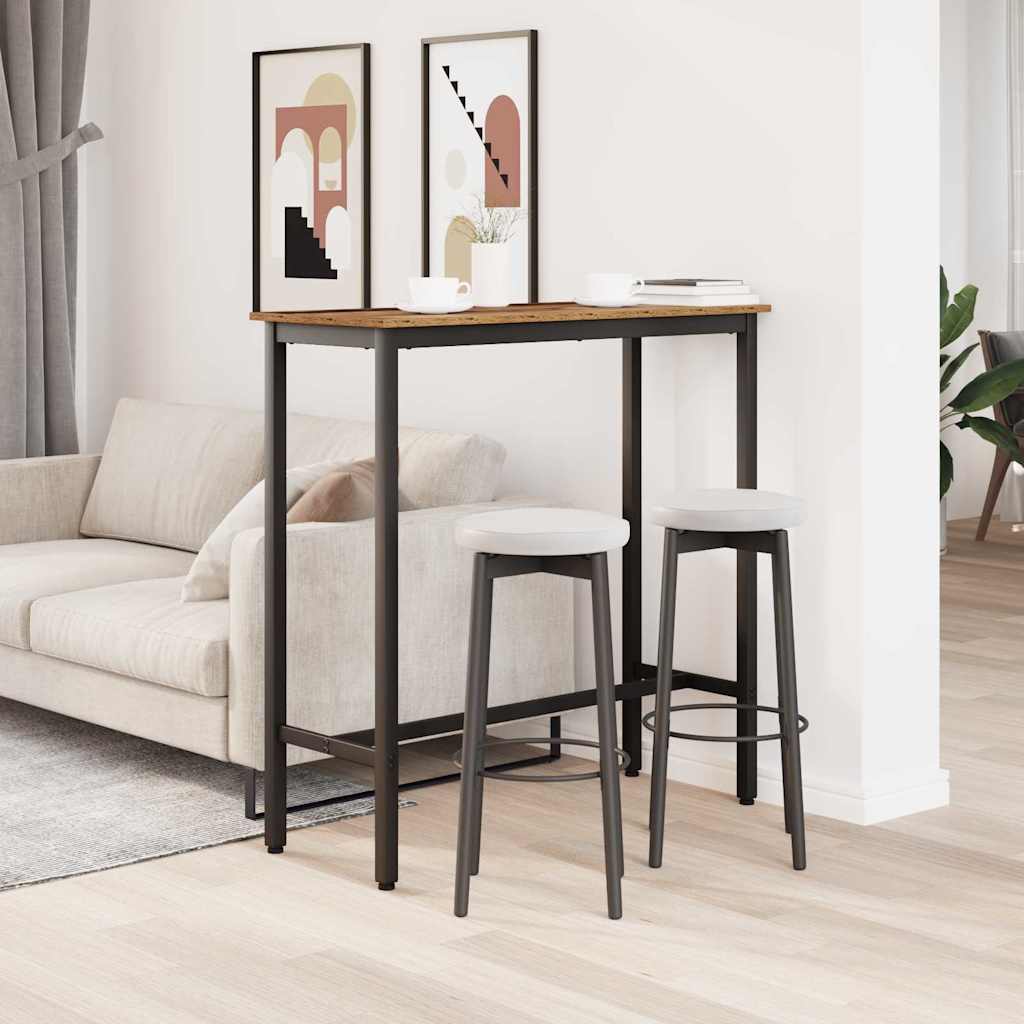 stol Staro drvo 100 x 40 x 100,5 cm Inženjerska drva i čelik