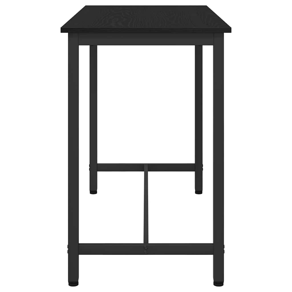stol Crni hrast 100 x 50 x 76,5 cm Inženjerska drva i čelik