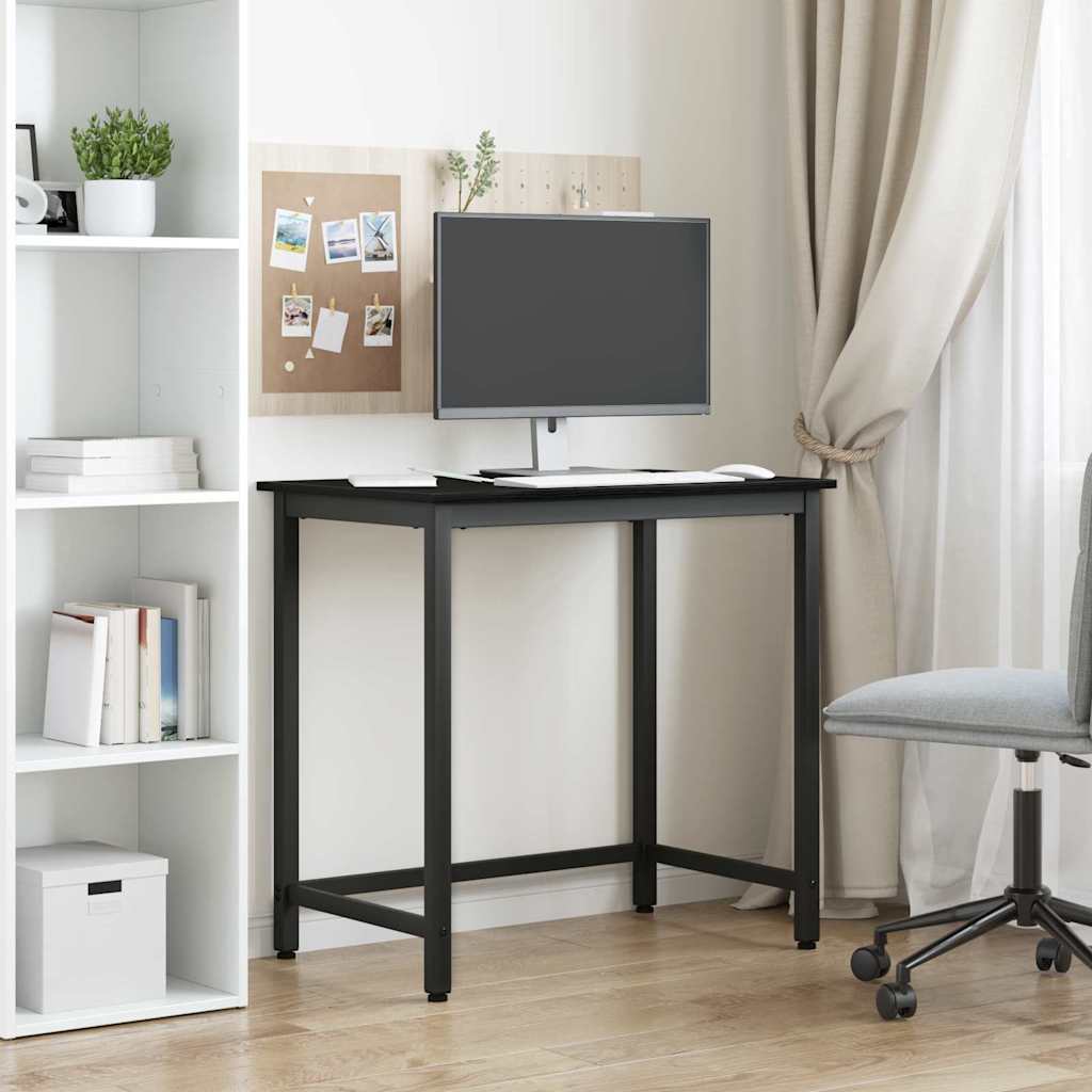 stol Crni hrast 100 x 50 x 76,5 cm Inženjerska drva i čelik
