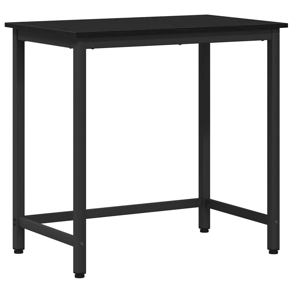 stol Crni hrast 100 x 50 x 76,5 cm Inženjerska drva i čelik
