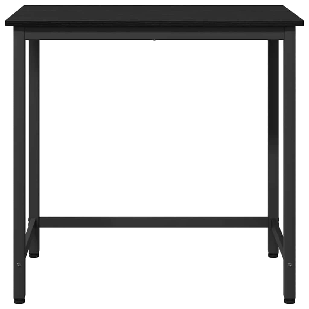 stol Crni hrast 100 x 50 x 76,5 cm Inženjerska drva i čelik