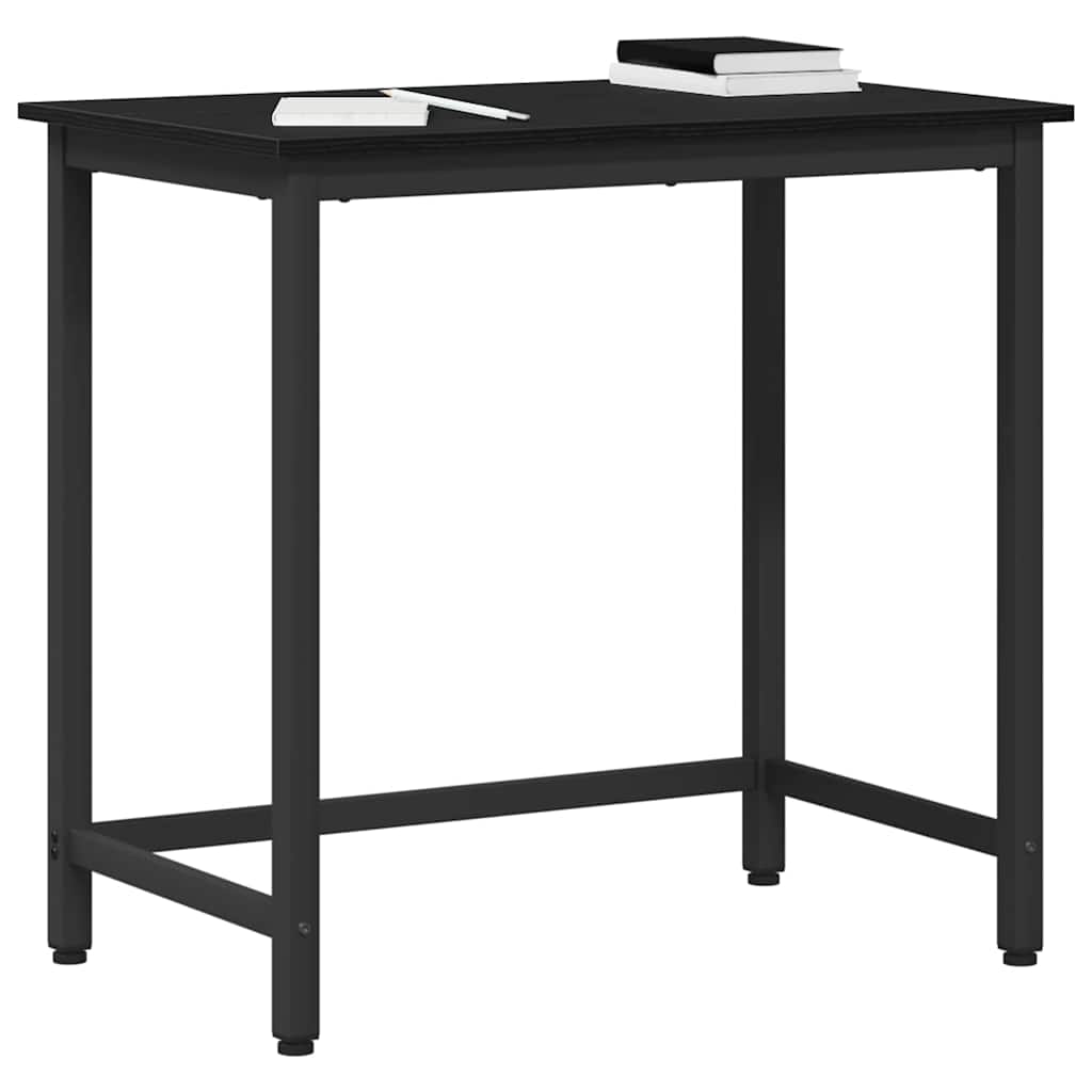 stol Crni hrast 100 x 50 x 76,5 cm Inženjerska drva i čelik