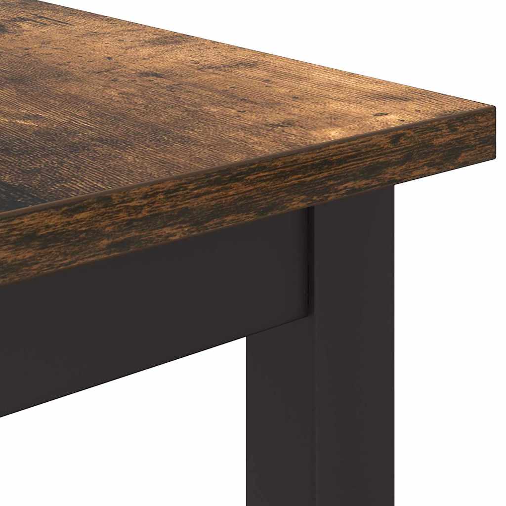 stol Dimljeni hrast 100 x 50 x 76,5 cm Inženjerska drva i čelik