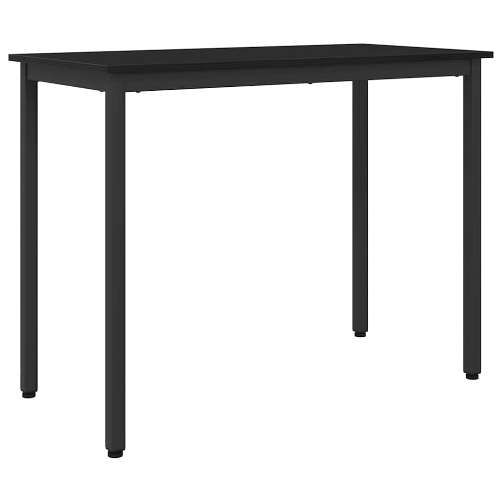 stol Crni hrast 100 x 50 x 76,5 cm Inženjerska drva i čelik