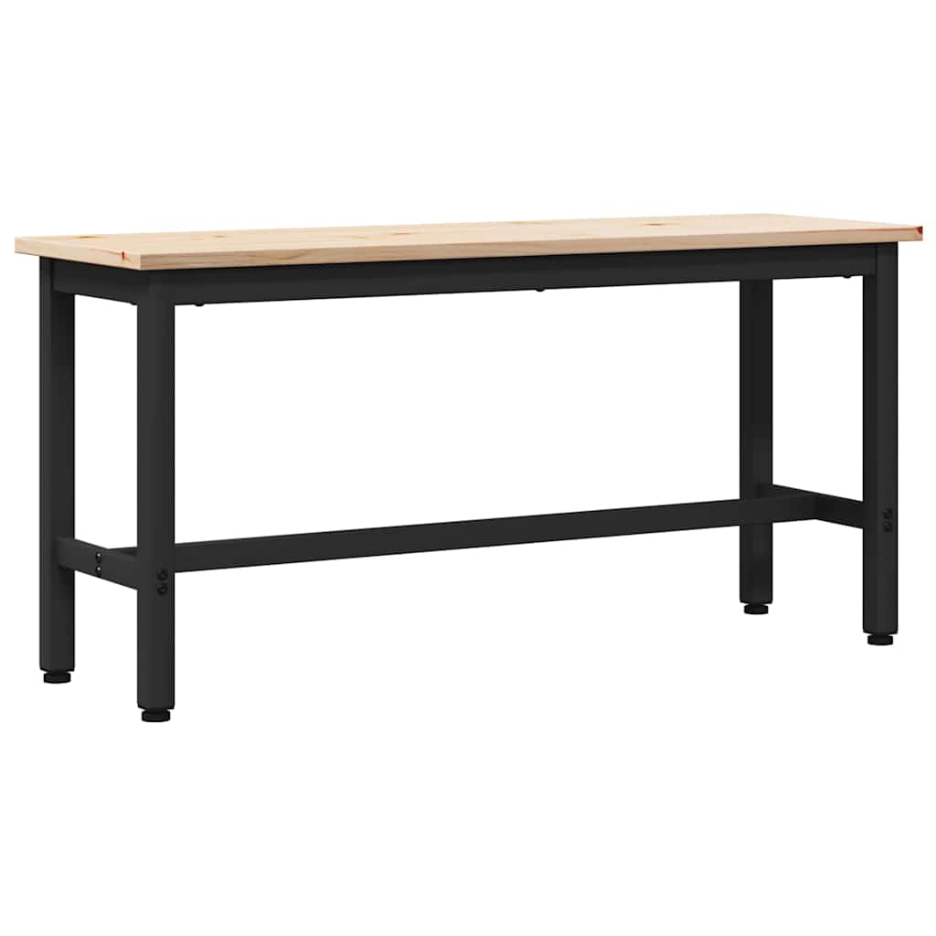Klupa za blagovanje Prirodna 100 x 32,5 x 49 cm