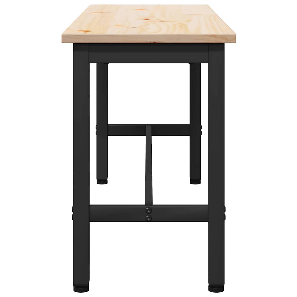 Klupa za blagovanje Prirodna 100 x 32,5 x 49 cm