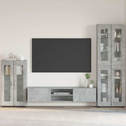 Kreveta s policom FLORIN Betonski sivi 55,5 x 29 x 100 cm