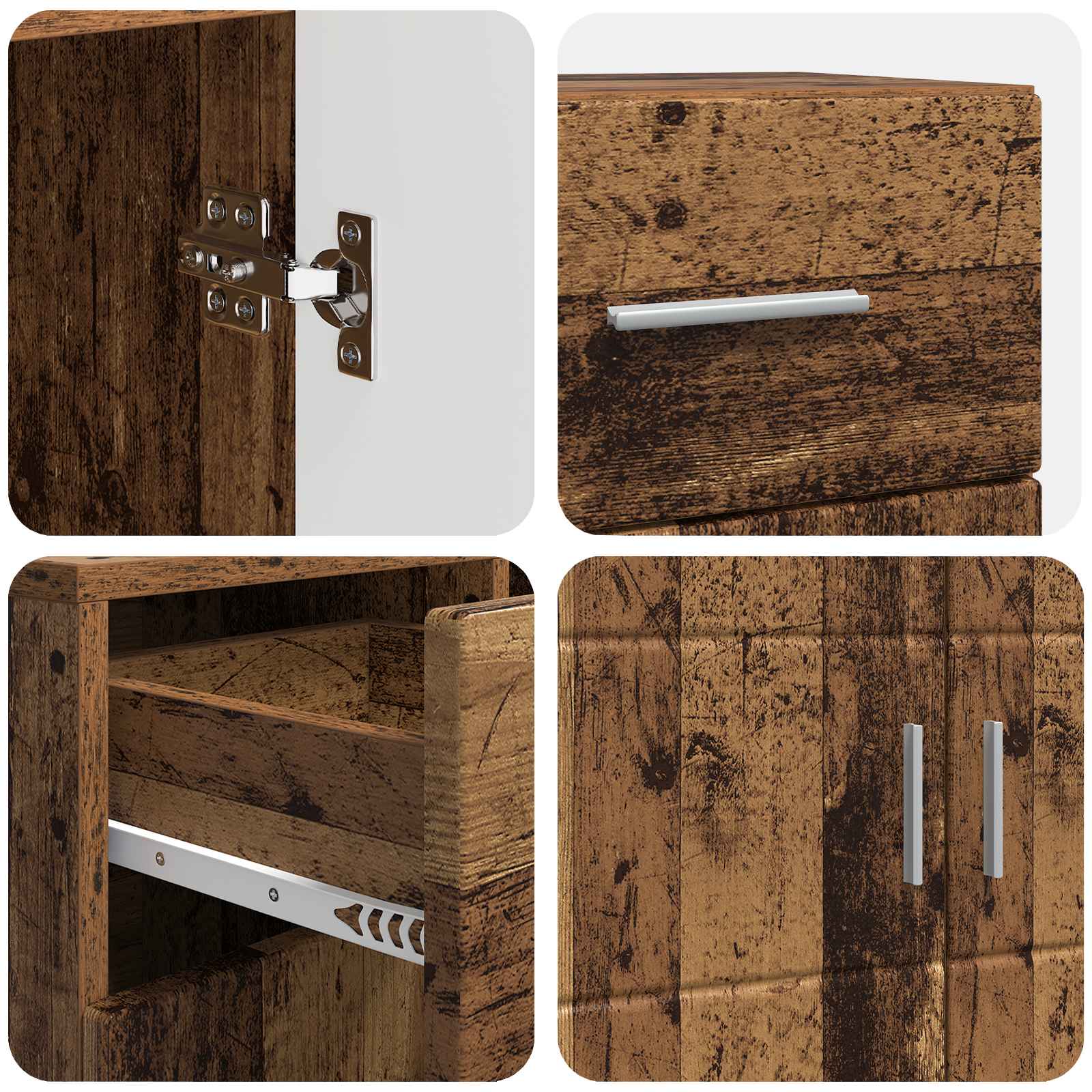 Drveni ormar Staro drvo 88,5 x 30,5 x 73 cm Konstruirano drvo