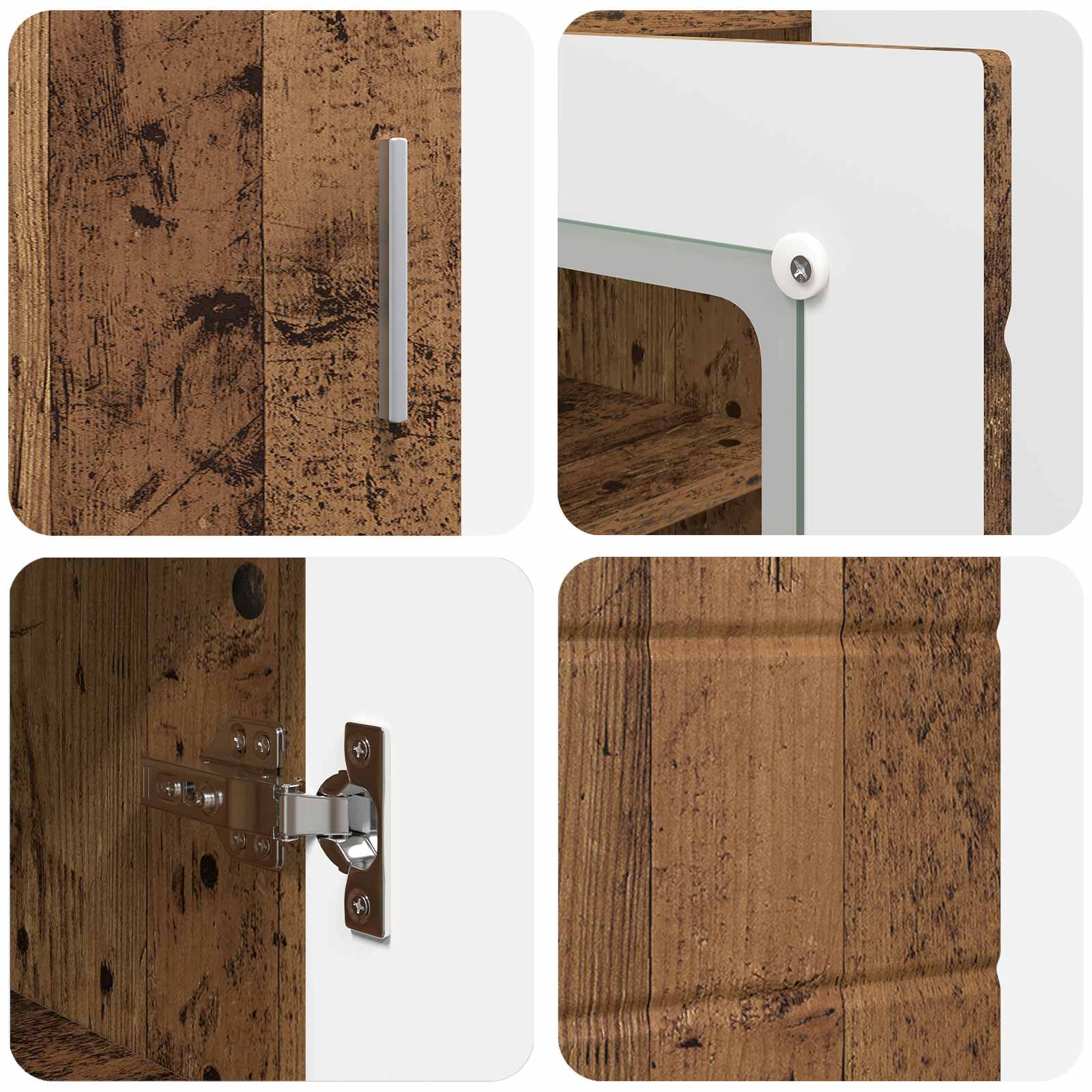 Drveni ormar Staro drvo 88,5 x 30,5 x 73 cm Konstruirano drvo