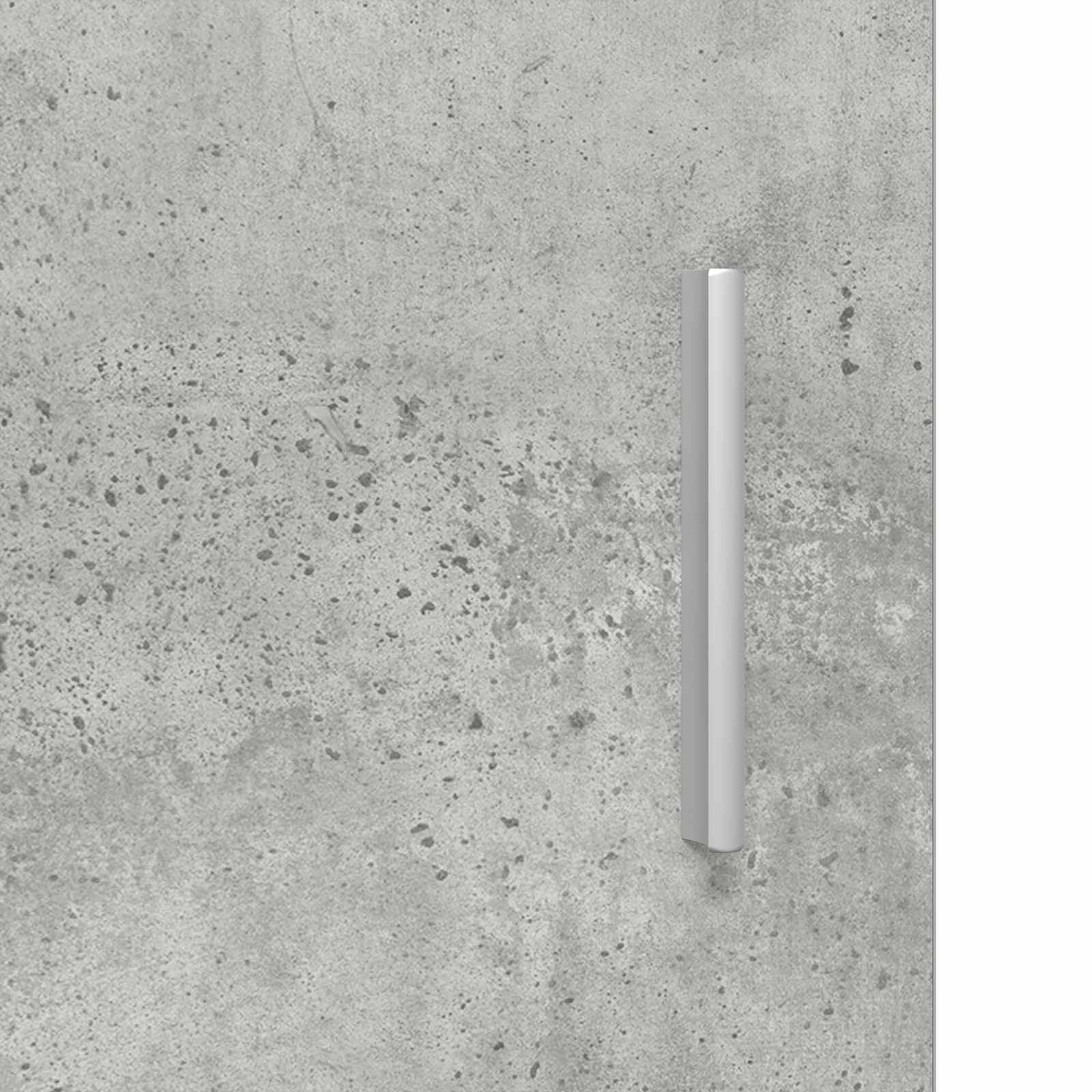 Set ormarića za kupaonicu TULUM Betonski sivi 60 x 34 x 63 cm