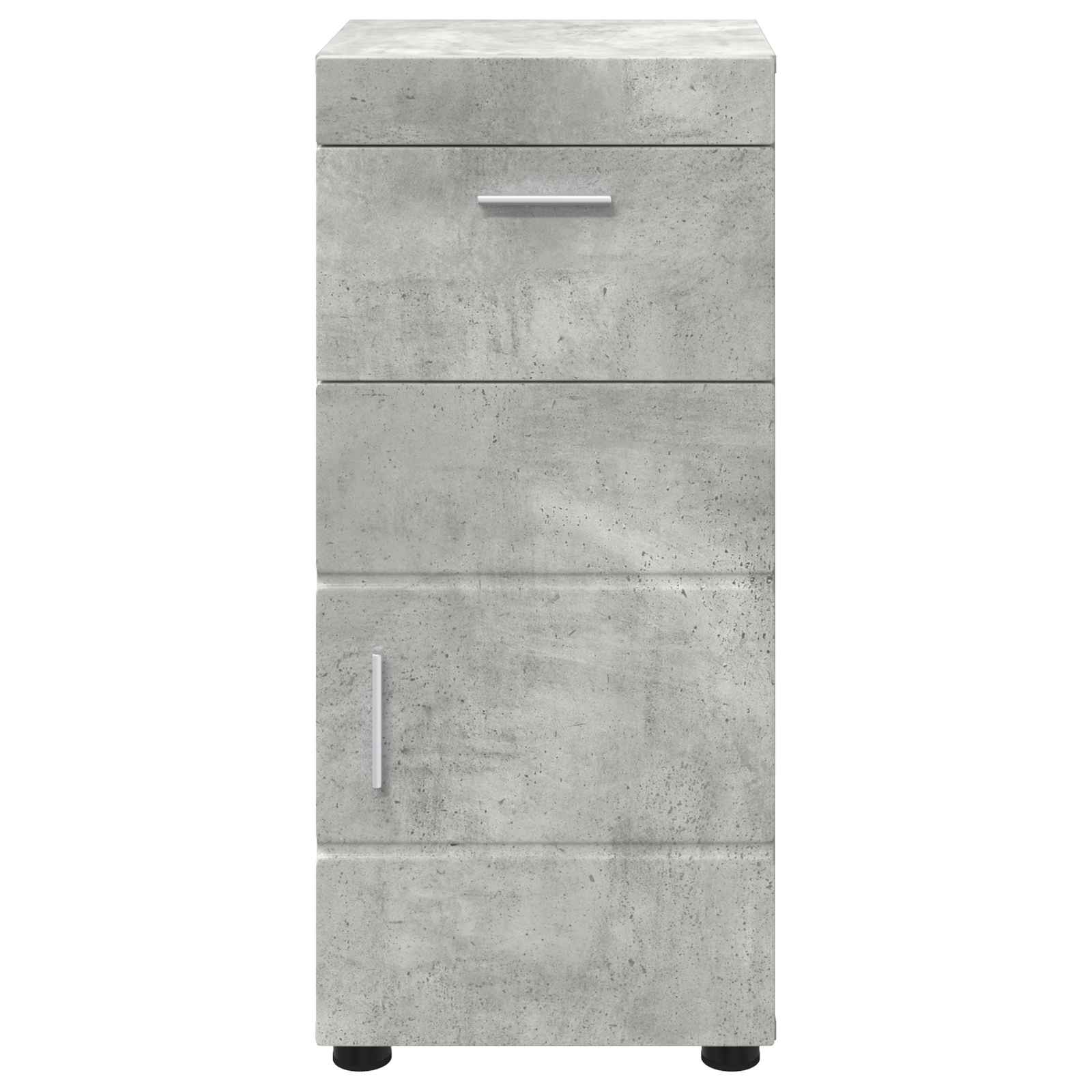 Set ormarića za kupaonicu TULUM Betonski sivi 37 x 31,5 x 82 cm
