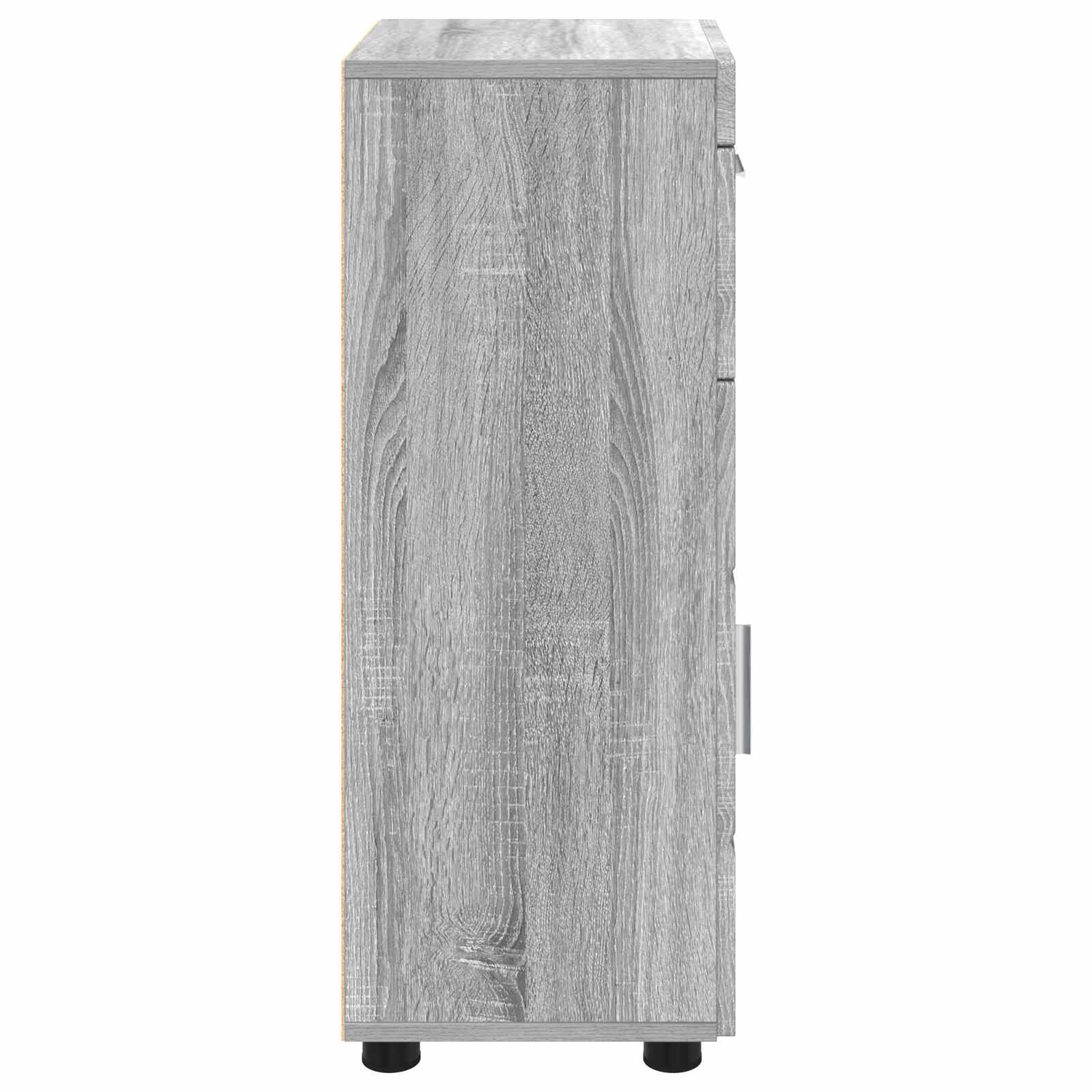 Set ormarića za kupaonicu TULUM Siva Sonoma 37 x 31,5 x 82 cm