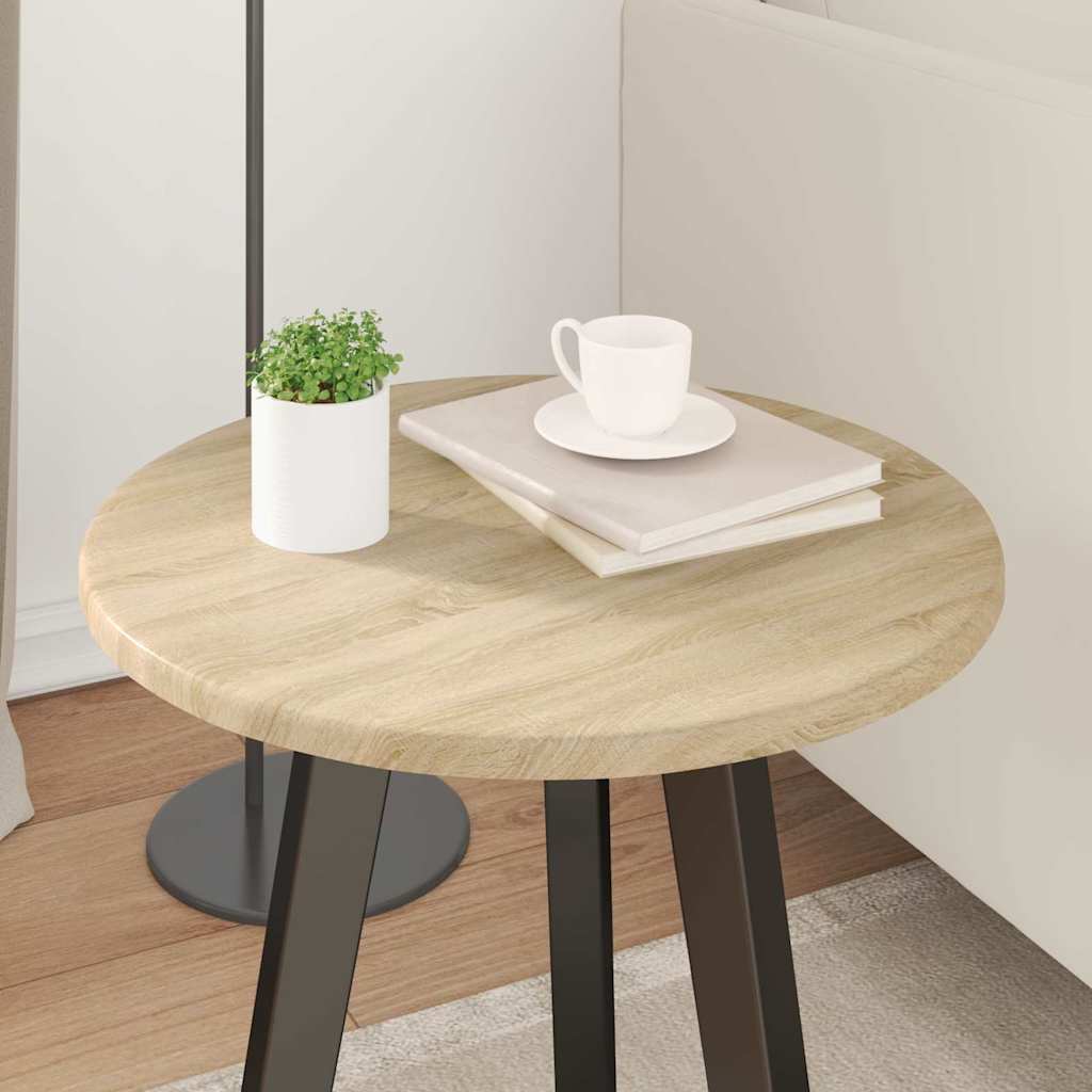 Gornji dio stola sonoma hrast Ø 40 x 1,5 cm Konstruirano drvo