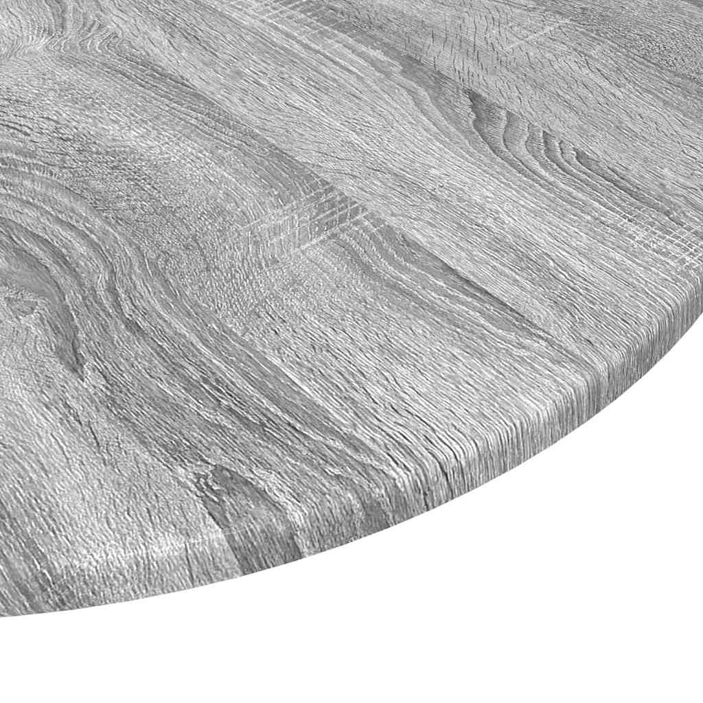 Gornji dio stola Sivi hrast sonoma Ø 70 x 1,5 cm