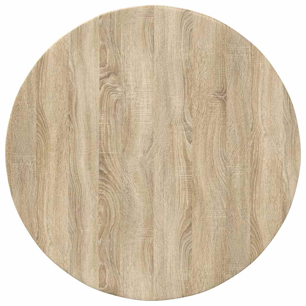 Gornji dio stola sonoma hrast Ø 80 x 1,5 cm Konstruirano drvo