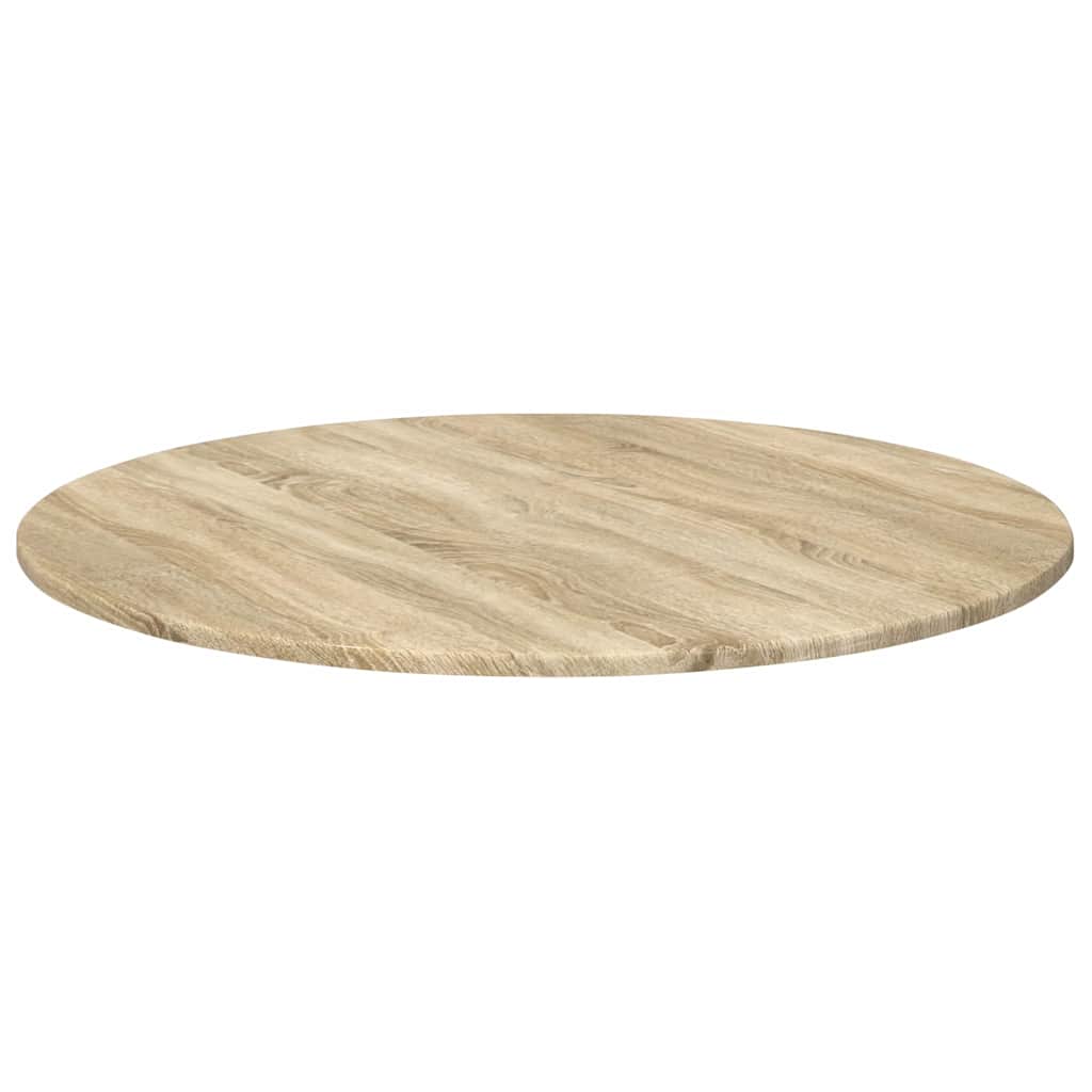 Gornji dio stola sonoma hrast Ø 80 x 1,5 cm Konstruirano drvo