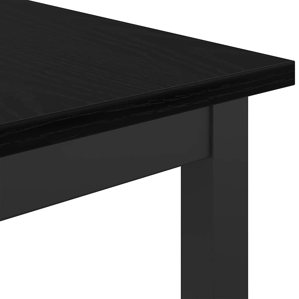 stol Crni hrast 100 x 40 x 100,5 cm Inženjerska drva i čelik