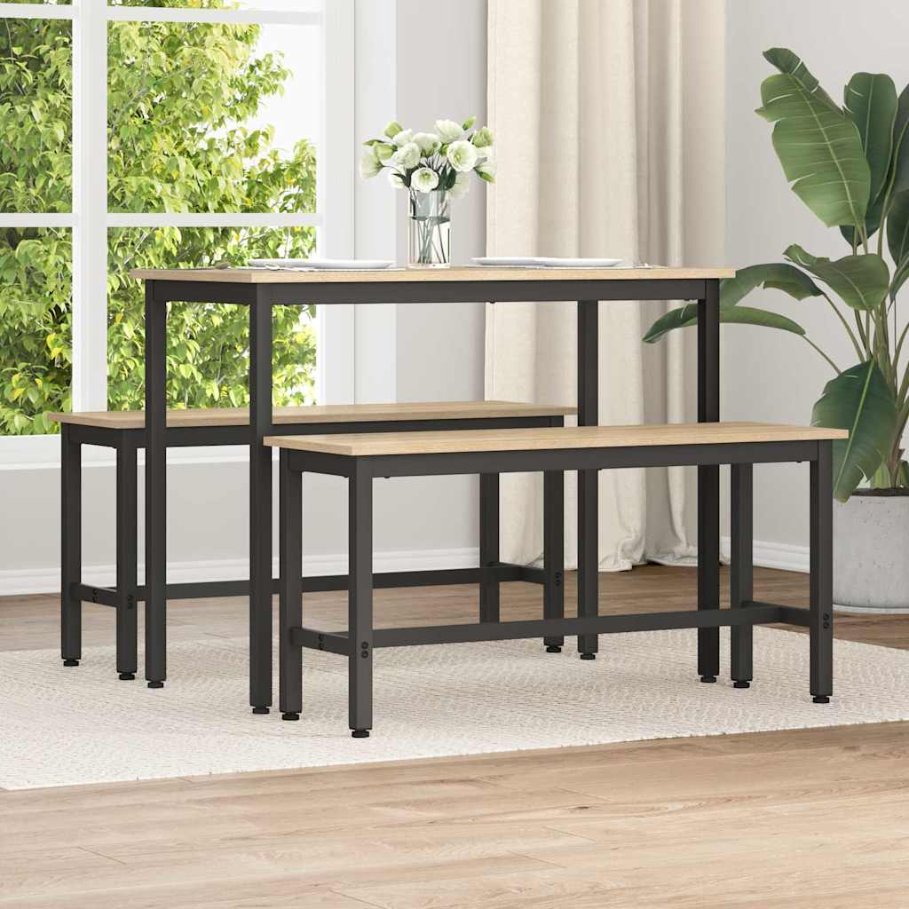 Klupa za blagovanje Sonoma hrast 100 x 32,5 x 48,5 cm