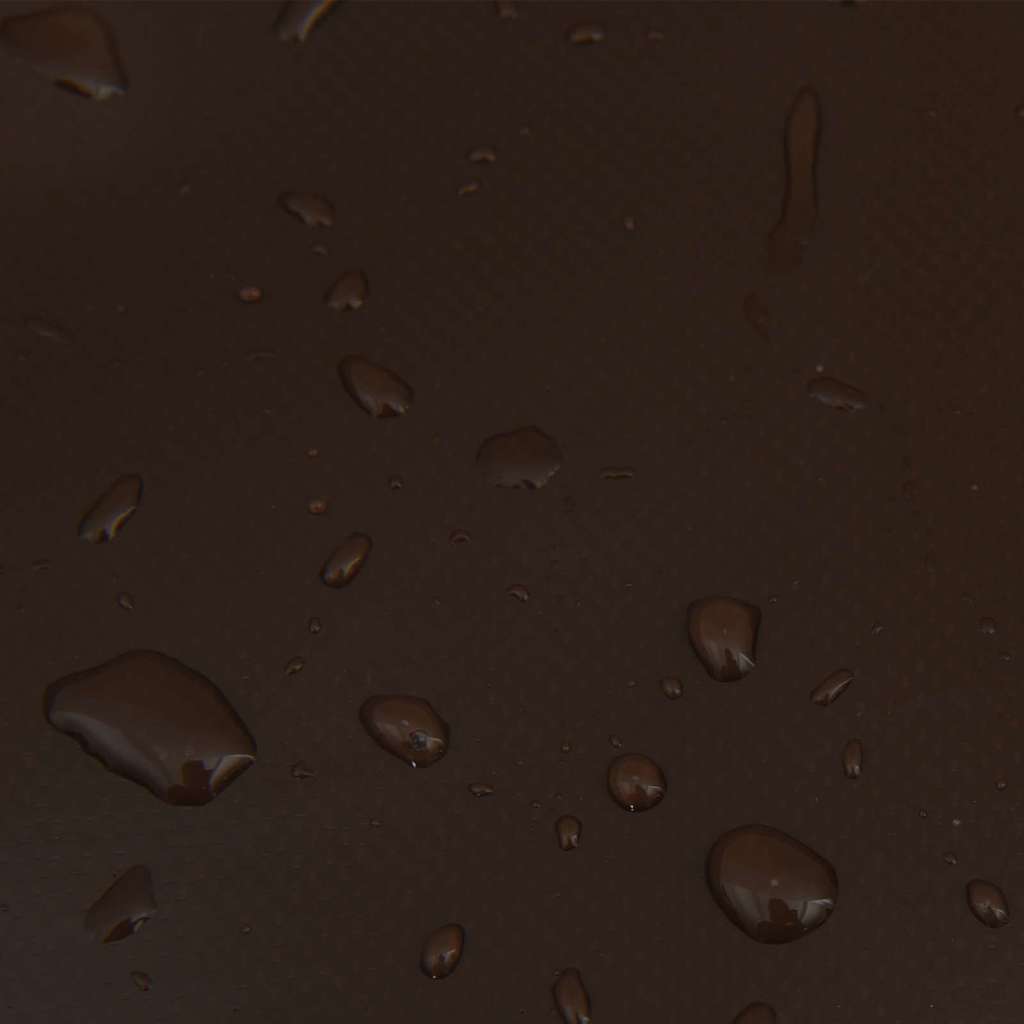Cerada 650g / m² Smeđa 1,5 x 2 m Platno s PVC premazom