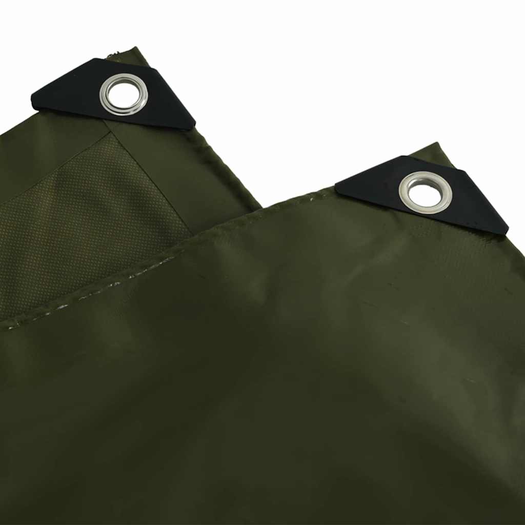 Cerada 650g / m² Maslinasto zelena 4 x 5 m Platno s PVC premazom