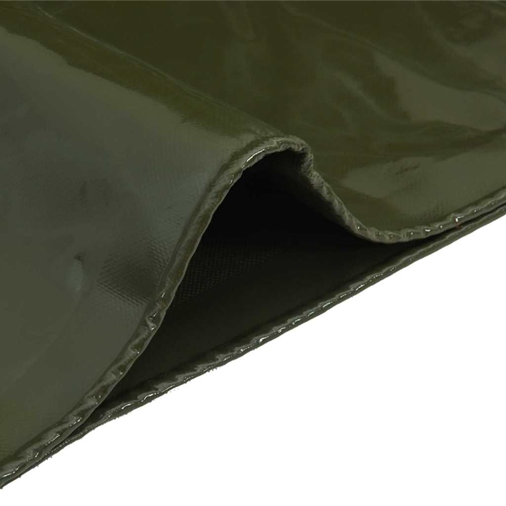 Cerada 650g / m² Maslinasto zelena 4 x 5 m Platno s PVC premazom