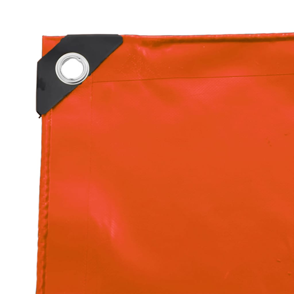 Cerada 650g / m² Narančasta 1,5 x 6 m Platno s PVC premazom