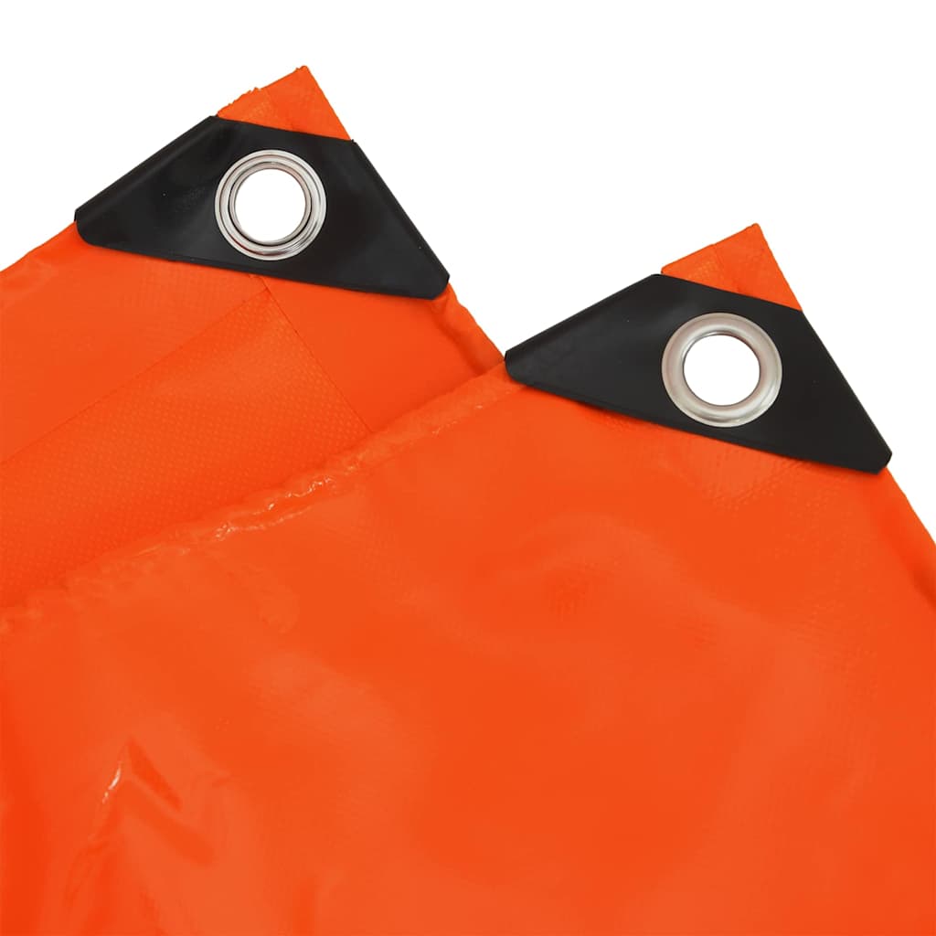 Cerada 650g / m² Narančasta 5 x 7 m Platno s PVC premazom