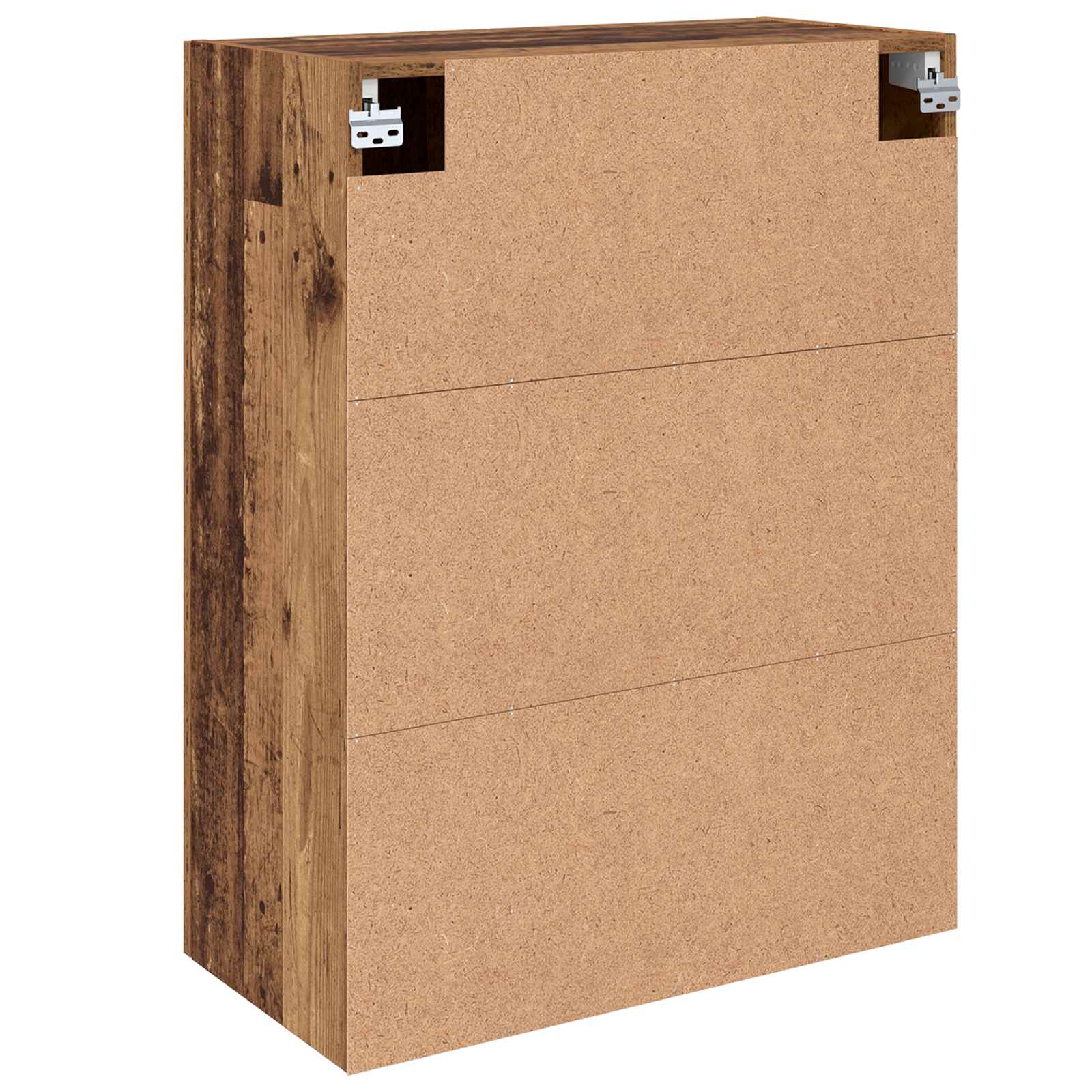 Ormar za montažu na zid 2 pcs Staro drvo 69,5 x 34 x 90 cm