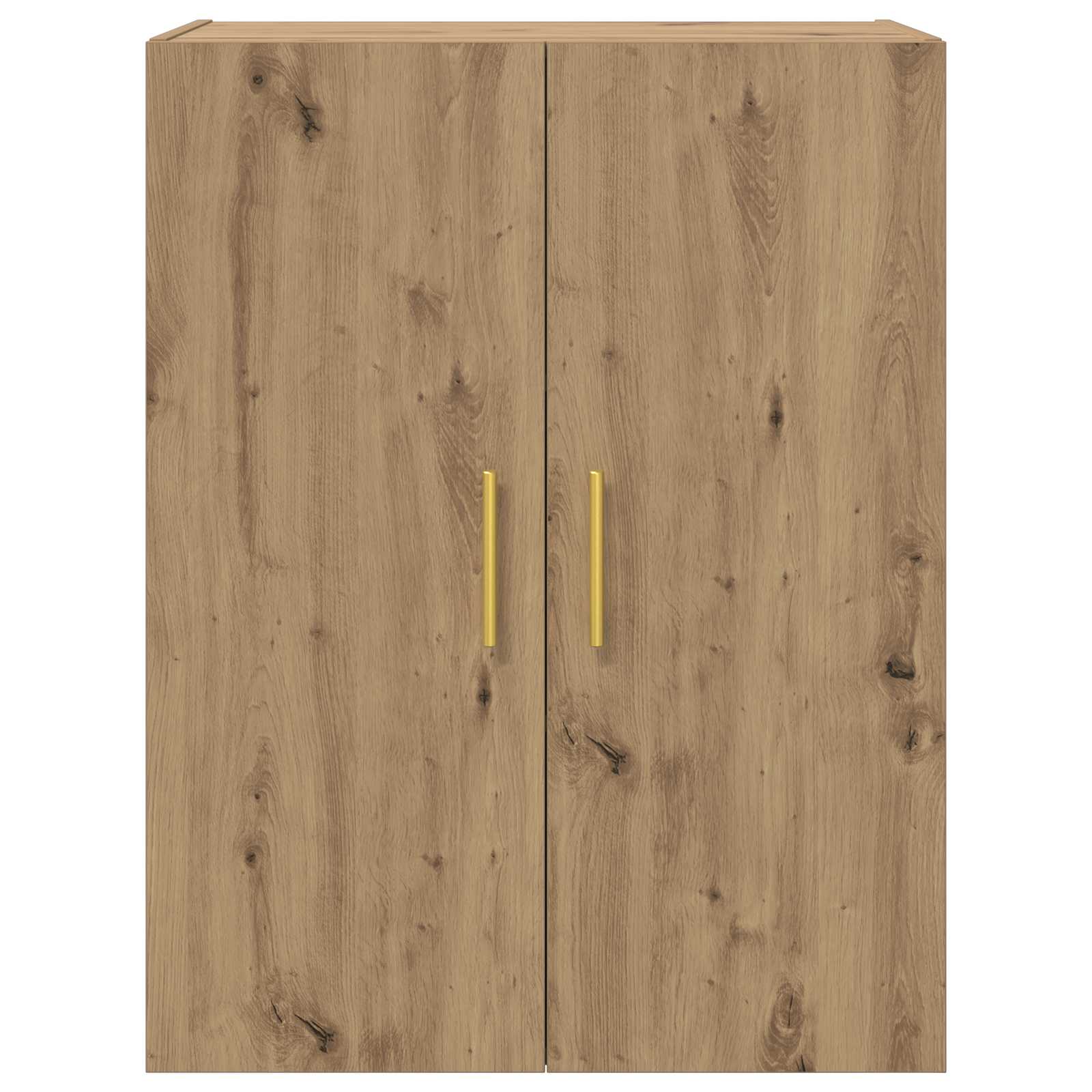 Ormar za montažu na zid Zidne 2 pcs Umjetnički hrast