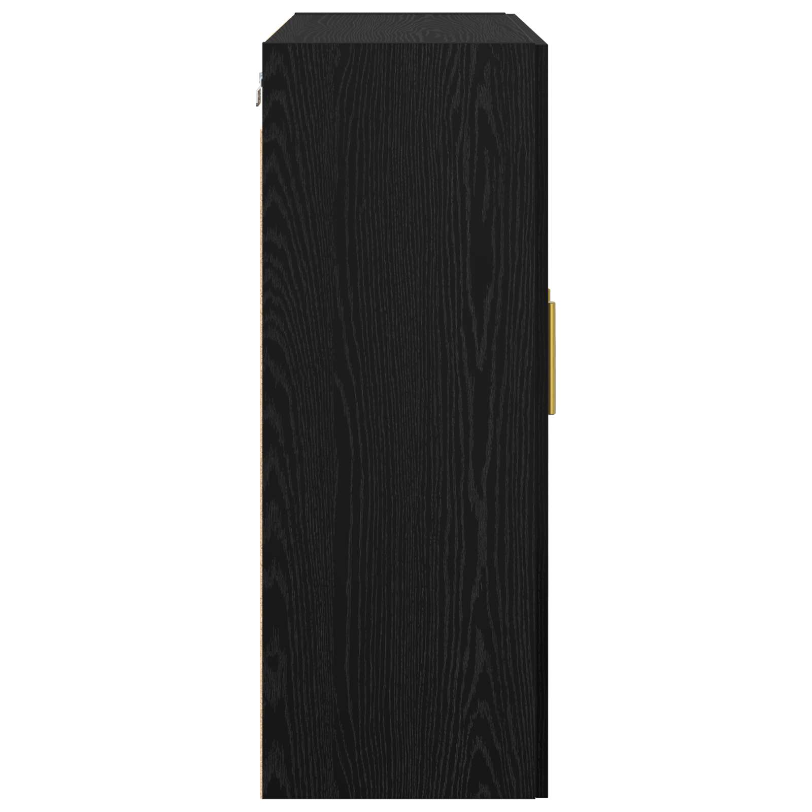 Ormar za montažu na zid 2 pcs Crni hrast 69,5 x 34 x 90 cm