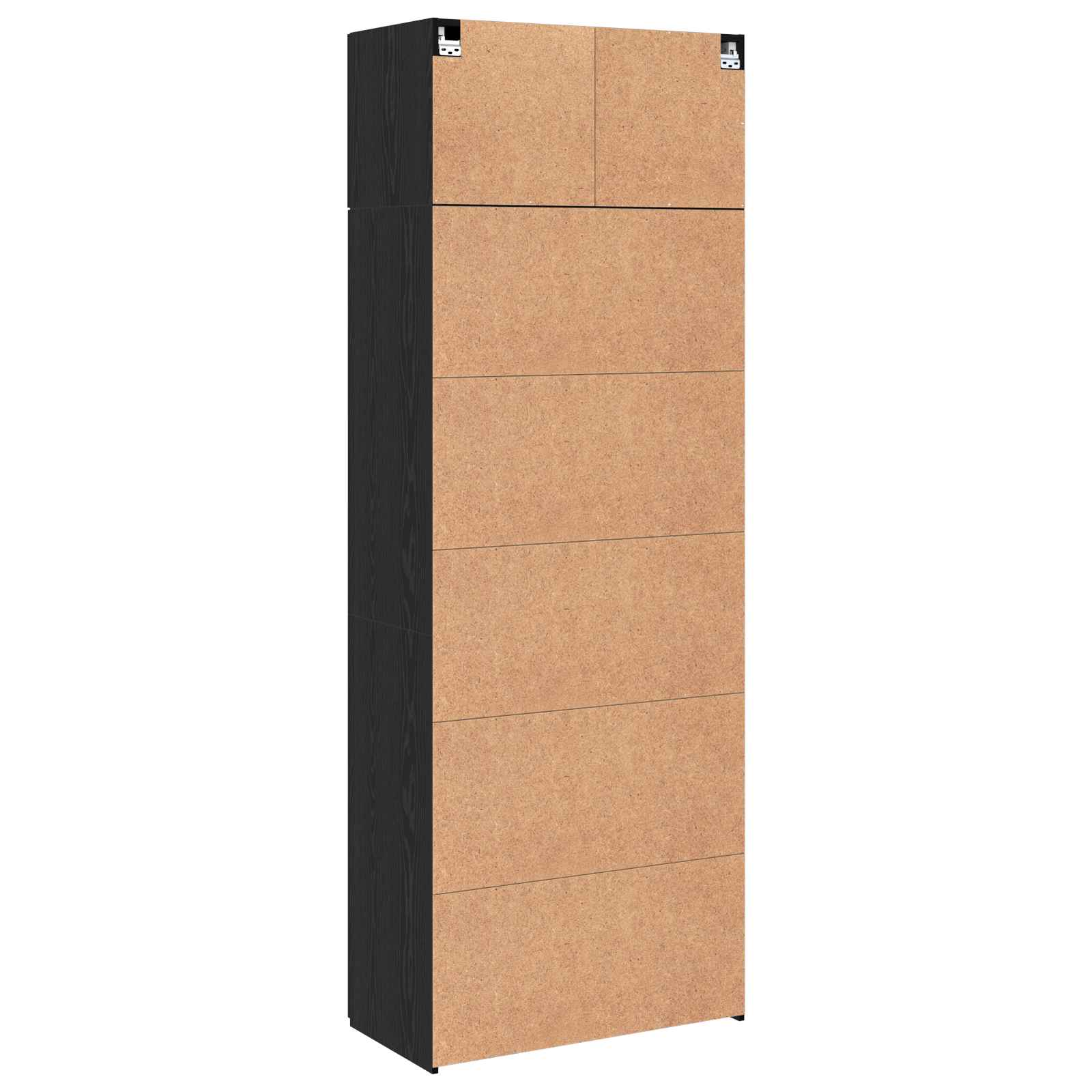 Ormarić za pohranu 3 pcs Crni hrast