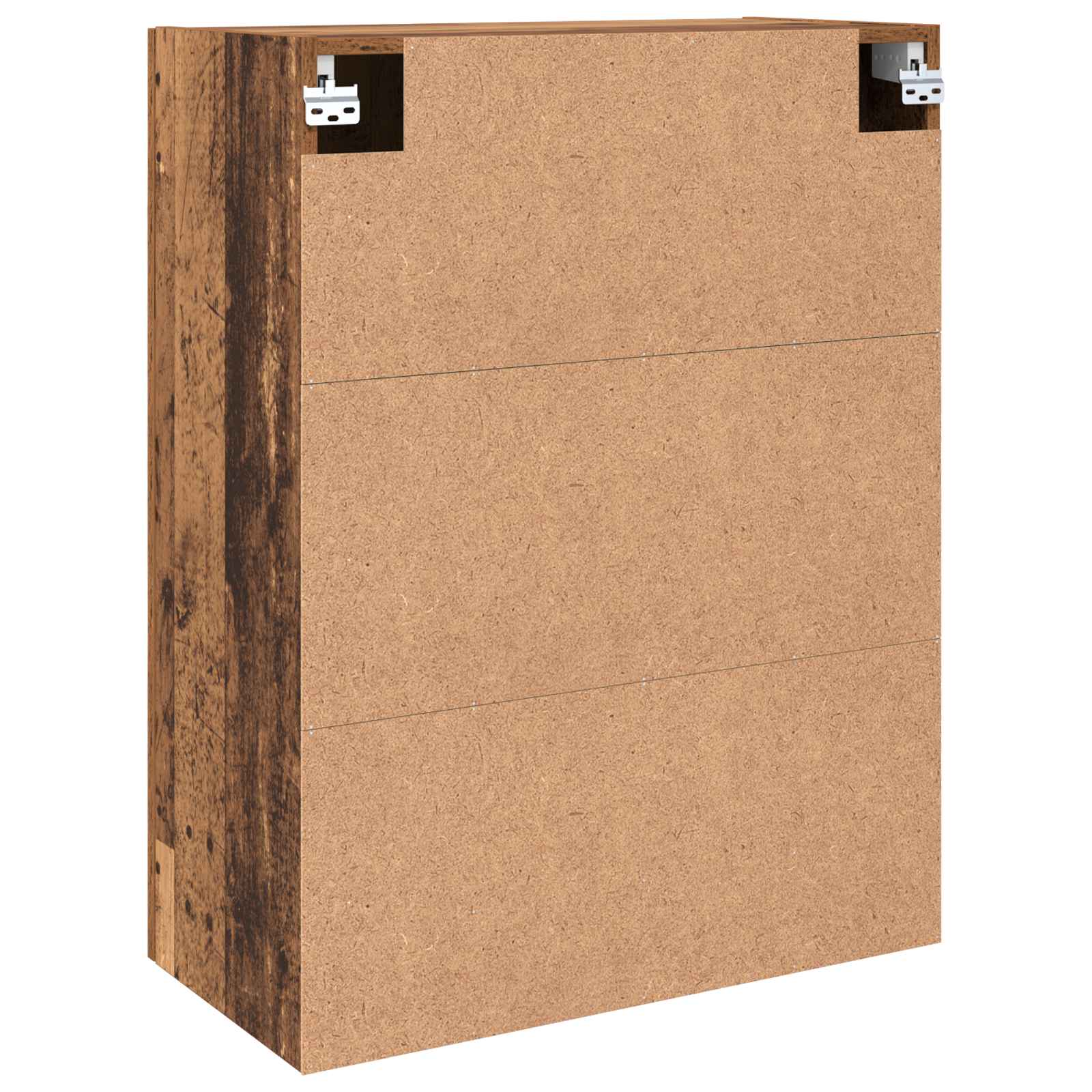 Ormar za montažu na zid 2 pcs Staro drvo 69,5 x 34 x 90 cm