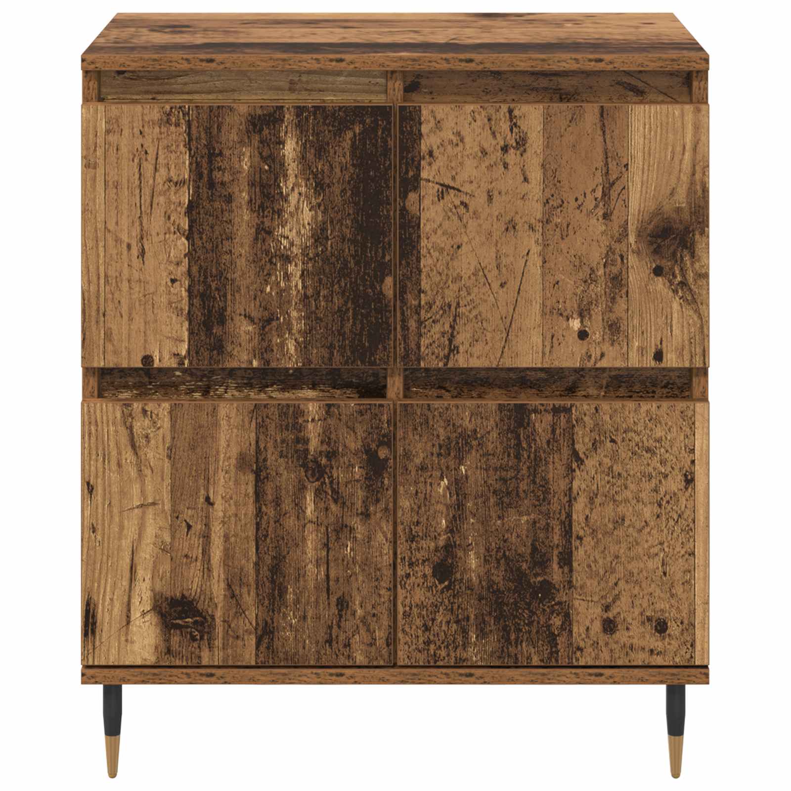 Ormarić za pohranu 2 pcs Staro drvo 60 x 35 x 70 cm