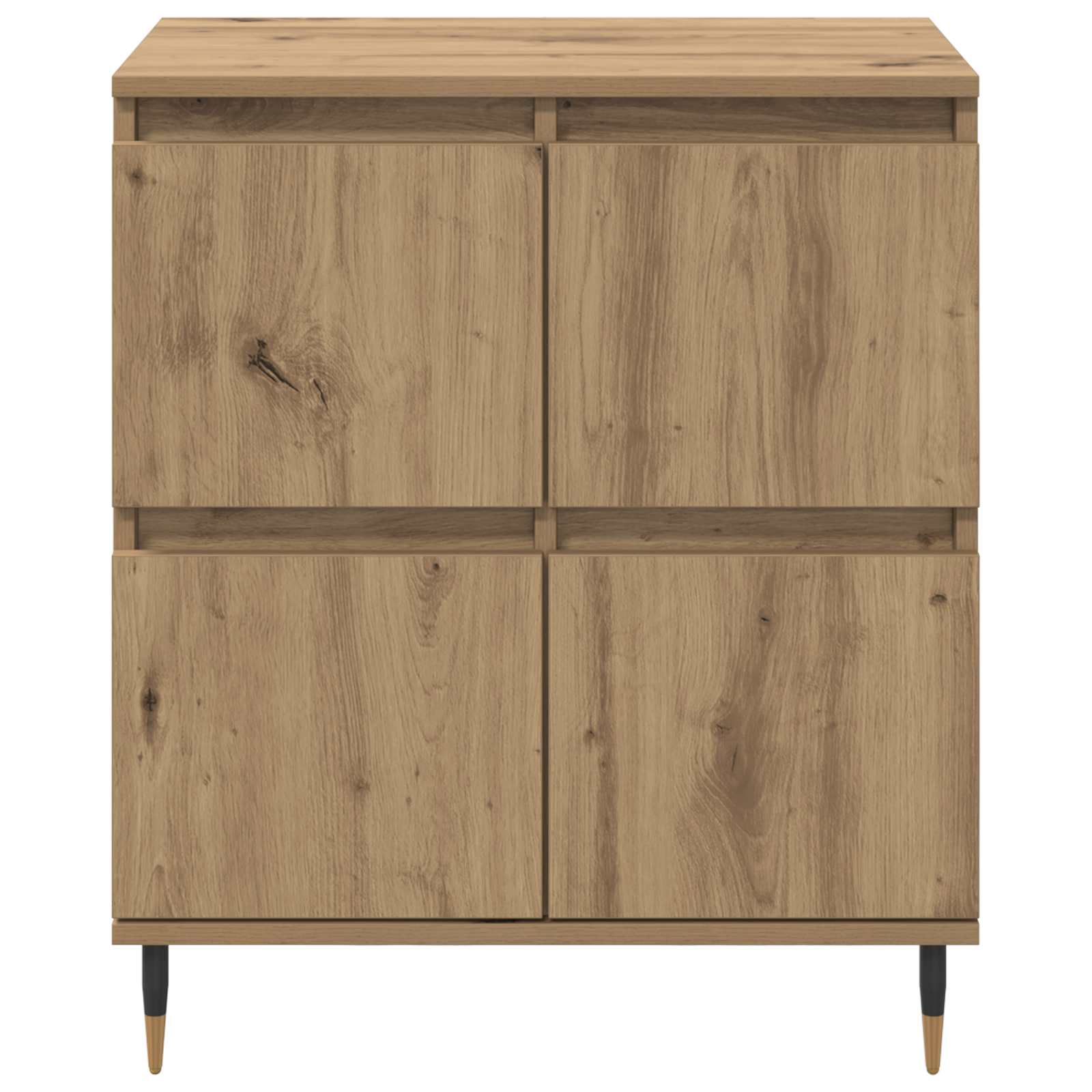 Ormarić za pohranu 2 pcs Umjetnički hrast 60 x 35 x 70 cm