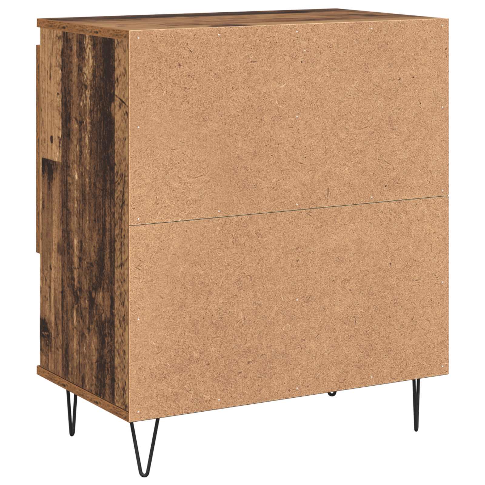 Kreveta 2 pcs Staro drvo 60 x 35 x 70 cm