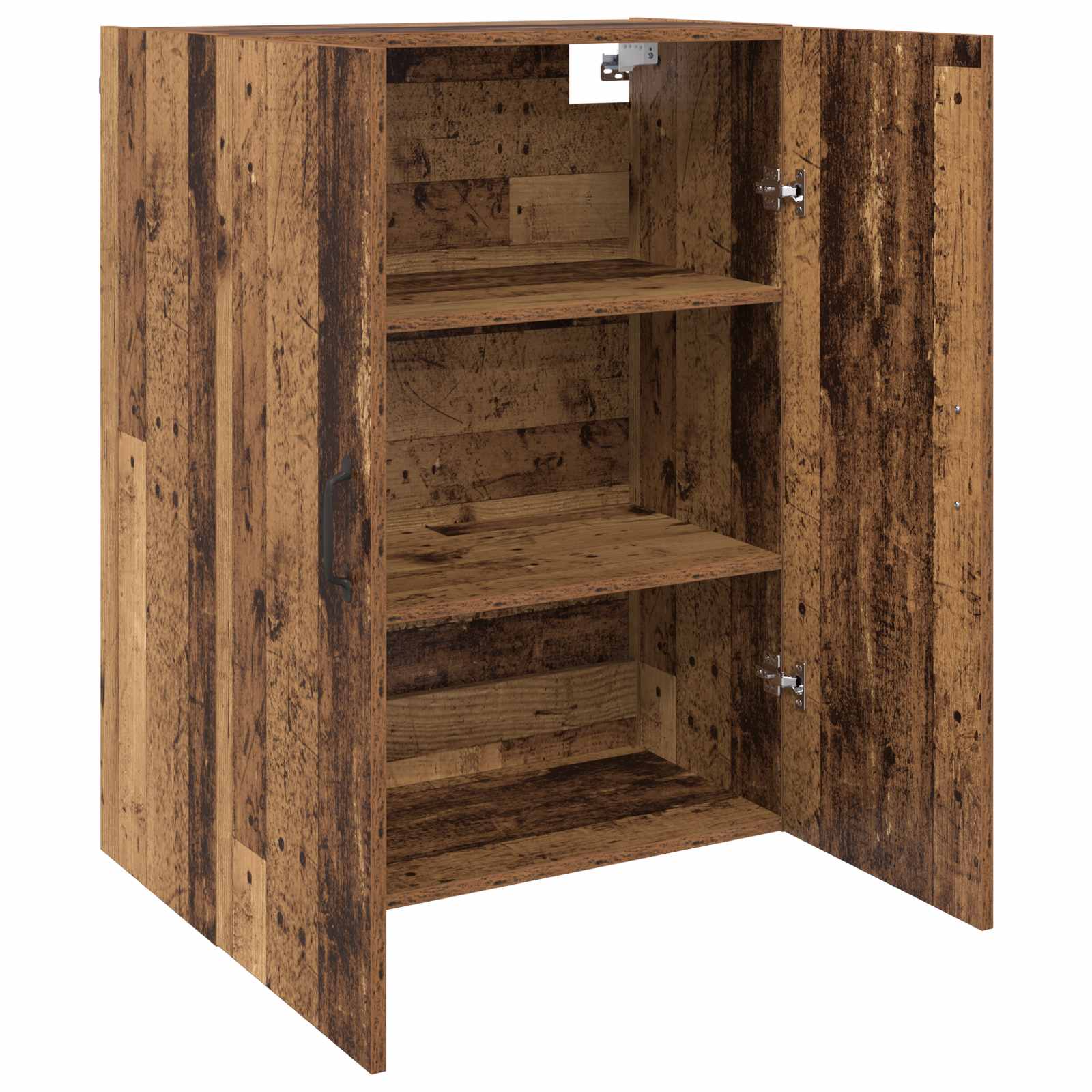 Ormar za montažu na zid 2 pcs Staro drvo 69,5 x 34 x 90 cm