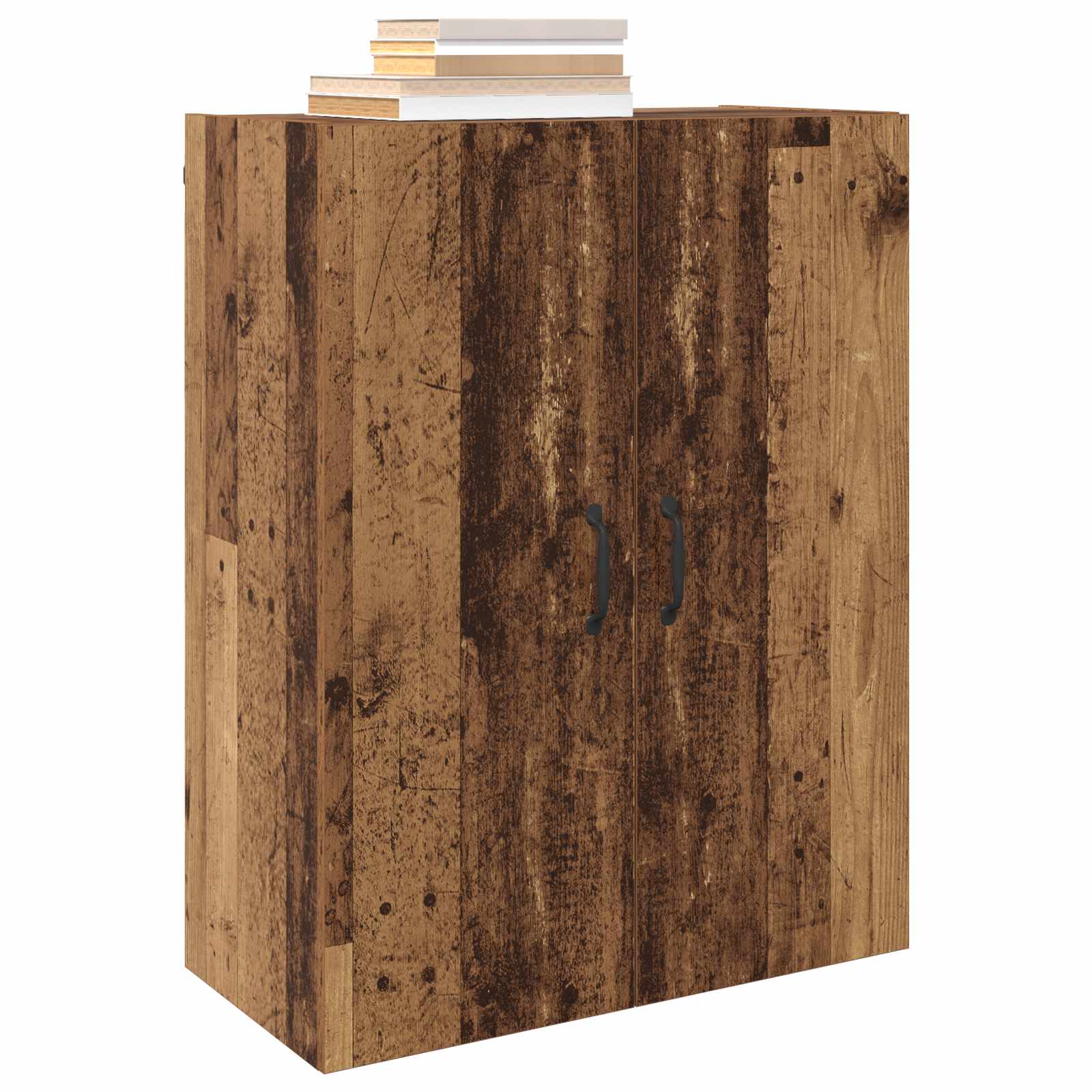 Ormar za montažu na zid 2 pcs Staro drvo 69,5 x 34 x 90 cm