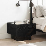 Kava Stol Crni hrast 40 x 40 x 30 cm Konstruirano drvo