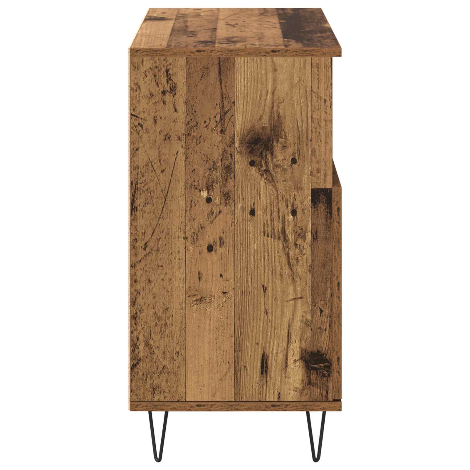 Kreveta 3 pcs Staro drvo 60 x 35 x 70 cm