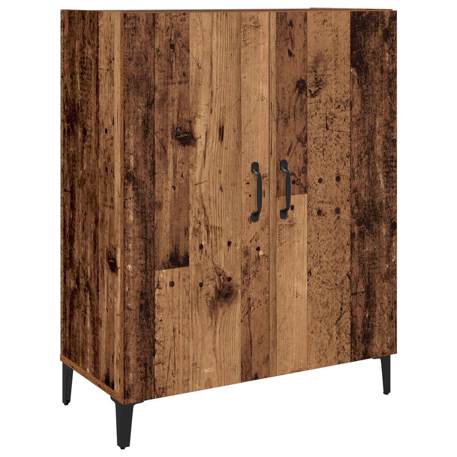 Highboard 2 pcs Staro drvo Konstruirano drvo