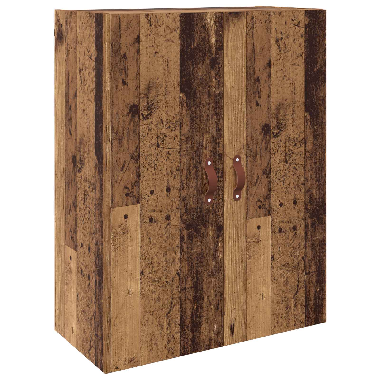 Ormar za montažu na zid 2 pcs Staro drvo 69,5 x 34 x 90 cm