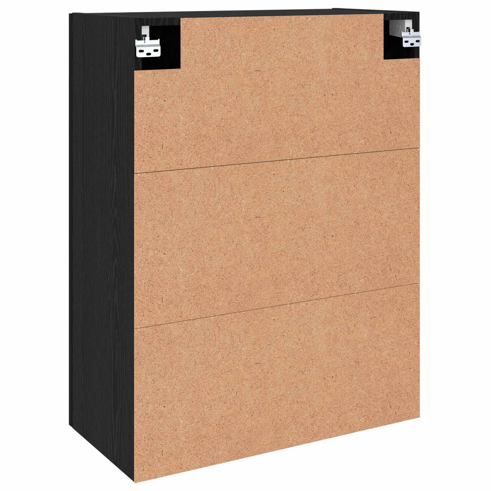 Ormar za montažu na zid 2 pcs Crni hrast 69,5 x 34 x 90 cm