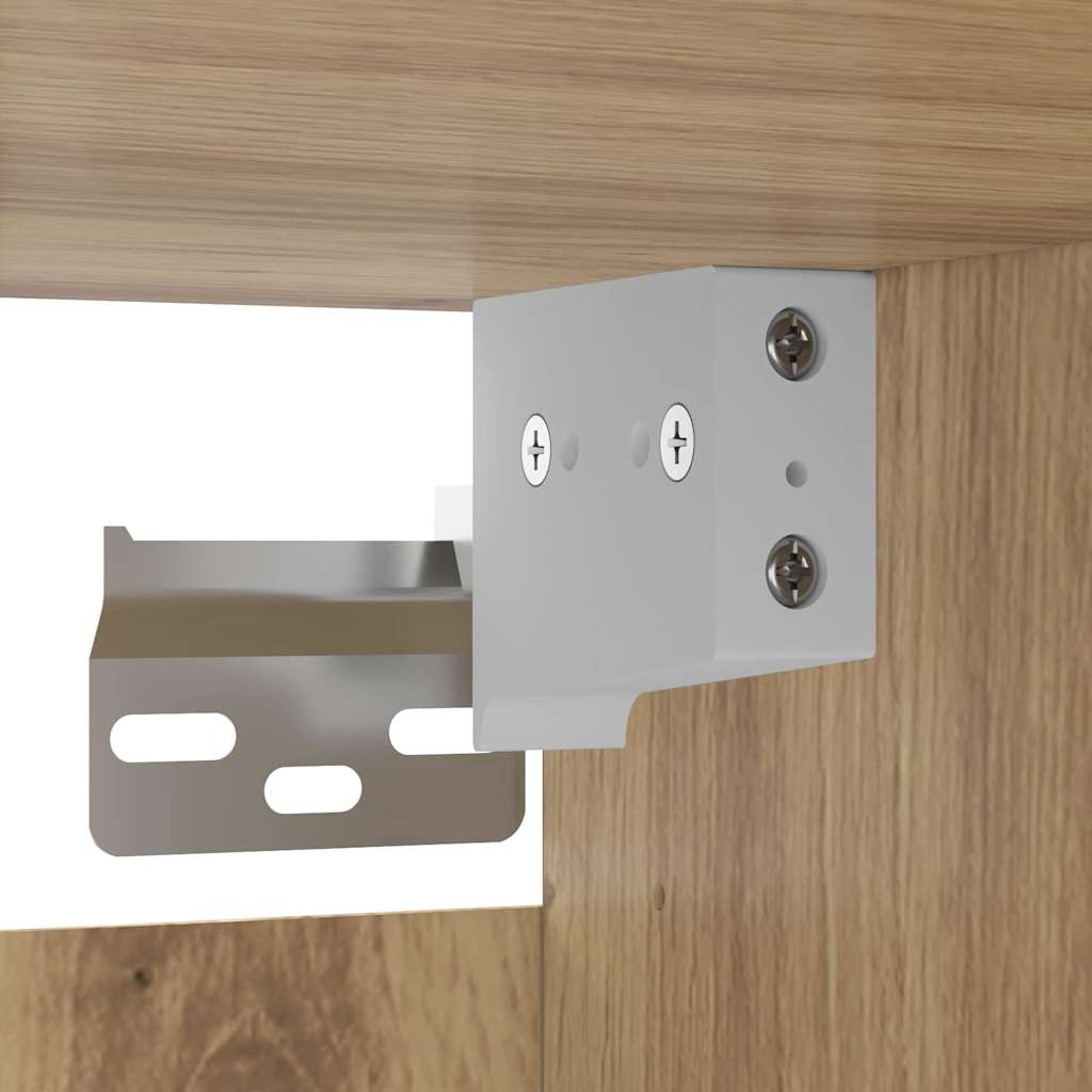 Ormarčići montirani na zid 2 pcs hrast artisan