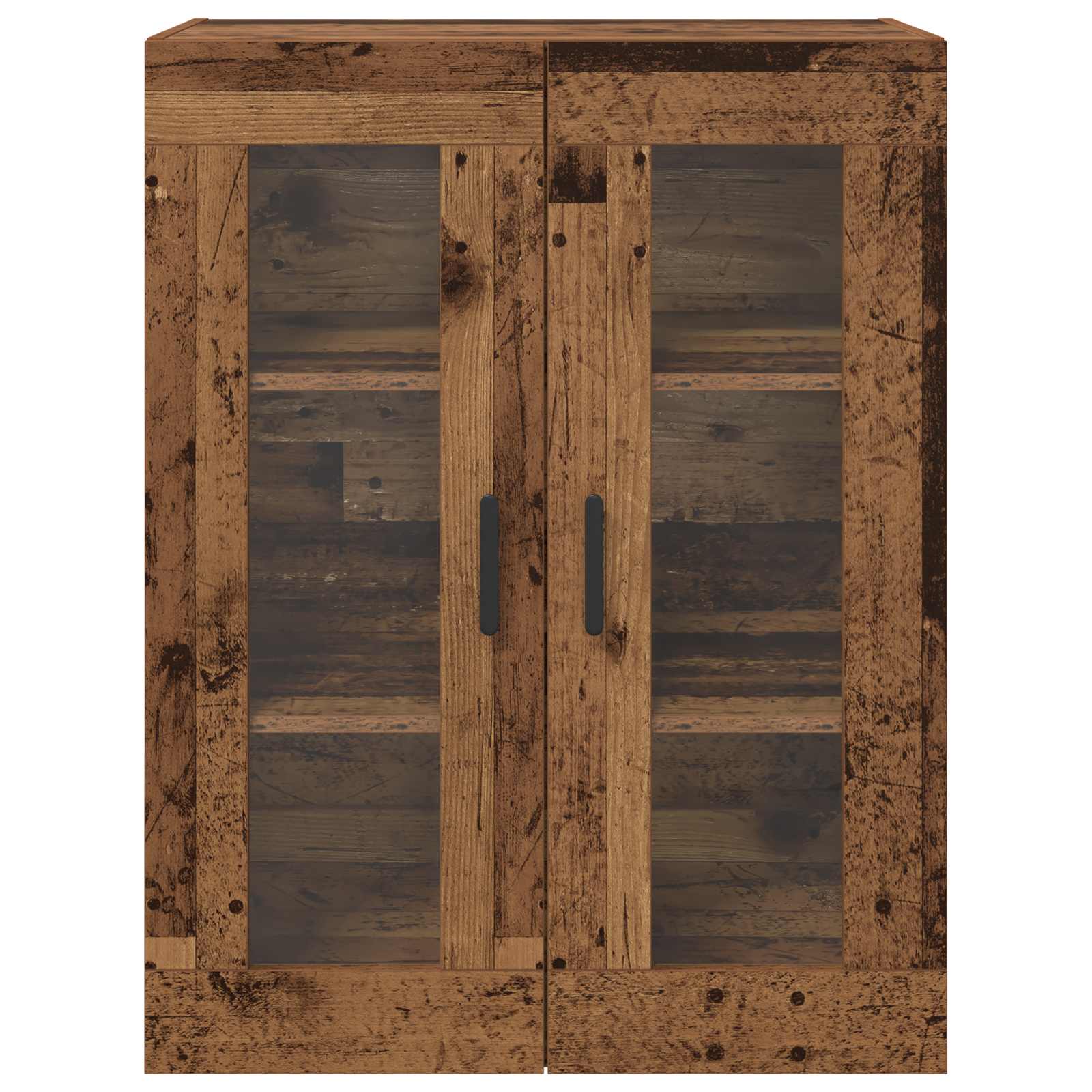 Ormarčići montirani na zid 2 pcs Staro drvo 69,5 x 34 x 90 cm