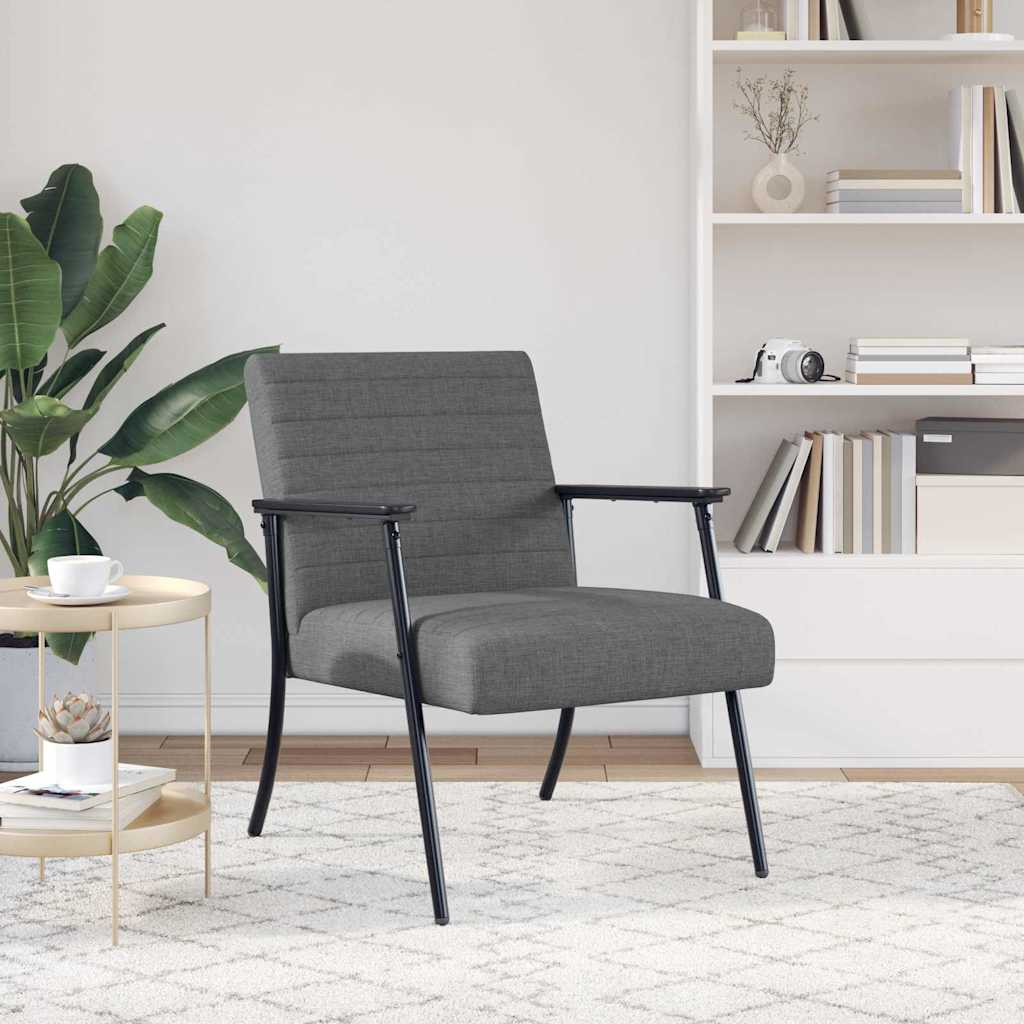 fotelja Tamno siva 59 x 75 x 78 cm tkanina