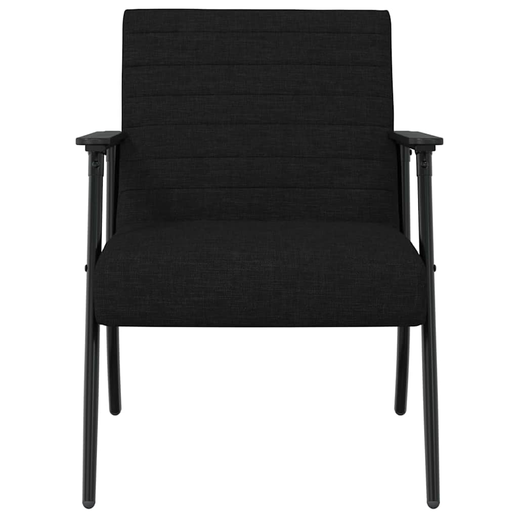 fotelja Crna 59 x 75 x 78 cm tkanina